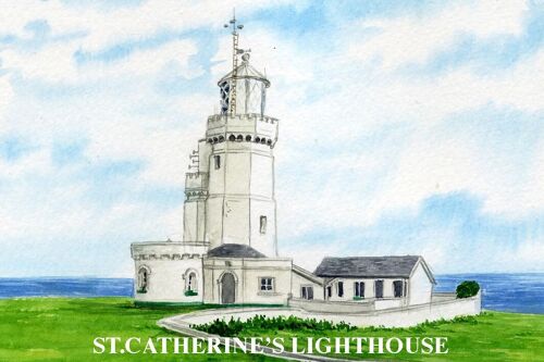 Isle of Wight, Fridge Magnet, St Catherine’s Lightouse