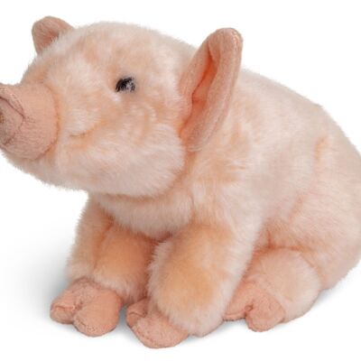 Maialino - 20 cm (lunghezza) - Parole chiave: fattoria, maiale, peluche, peluche, animale di peluche, peluche