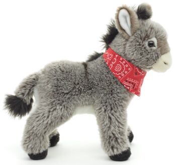 Âne avec écharpe, debout - 30 cm (hauteur) - Mots clés : ferme, peluche, peluche, peluche, peluche 4