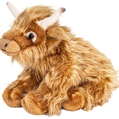 Bovini scozzesi delle Highland - 25 cm (lunghezza) - Parole chiave: fattoria, bestiame, peluche, peluche, animale di peluche, peluche