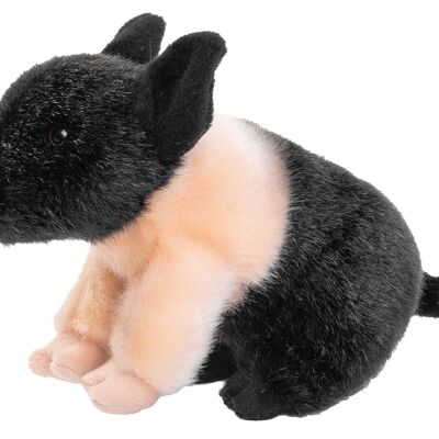 Angler saddle pig piglet - 20 cm (length) - Keywords: farm, pig, plush, plush toy, stuffed animal, cuddly toy