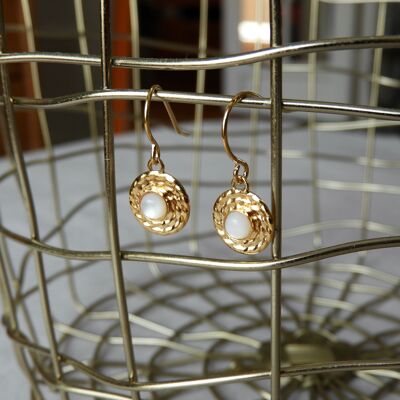 Serena earrings - Mother-of-pearl