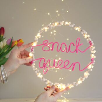 Cerceau lumineux Snack Queen pour la fête des mères 2