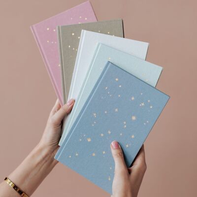 Starry Lined Notebook