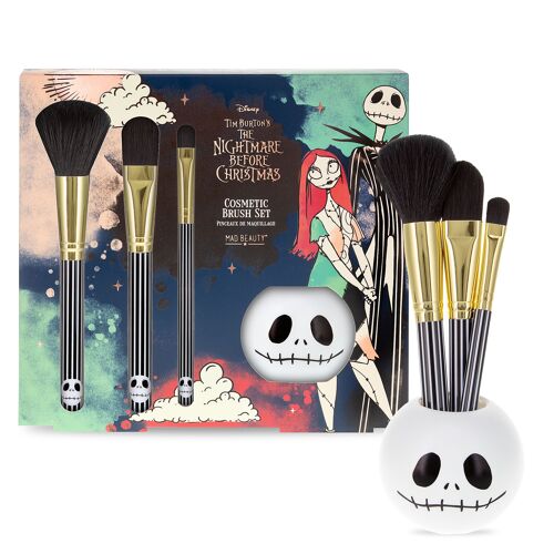 Mad Beauty Disney Nightmare Before Christmas 24 Cosmetic Brush Set