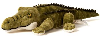 Alligator - 33 cm (longueur) - Mots clés : Animal sauvage exotique, crocodile, peluche, peluche, peluche, peluche 1
