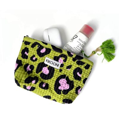 handgemachte Mini Tasche "Oh Leo - cosmic green"