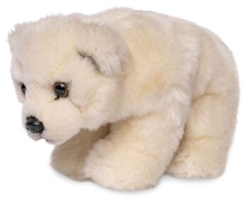 Ourson polaire, debout - 19 cm (longueur) - Mots clés : Animal sauvage exotique, ours, ours polaire, peluche, peluche, peluche, peluche 2