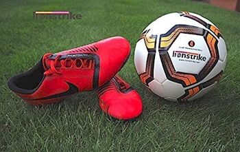 Lionstrike Ballon de football d'entraînement standard avec technologie NeoBladder, ballon d'entraînement de niveau club et ligue à taille et poids réglementaires (taille 5, blanc) 6