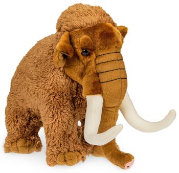 Mammouth, grand - 29 cm (hauteur) - Mots clés : Animal sauvage exotique, animal préhistorique, éléphant, peluche, peluche, peluche, peluche 1