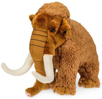 Mammouth, grand - 29 cm (hauteur) - Mots clés : Animal sauvage exotique, animal préhistorique, éléphant, peluche, peluche, peluche, peluche 3