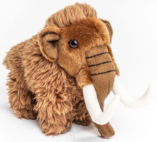 Mammut, klein - 16 cm (Höhe) - Keywords: Exotisches Wildtier, prähistorisches Tier, Elefant, Plüsch, Plüschtier, Stofftier, Kuscheltier