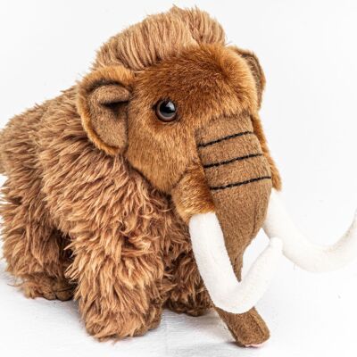 Mammoth, small - 16 cm (height) - Keywords: Exotic wild animal, prehistoric animal, elephant, plush, plush toy, stuffed animal, cuddly toy