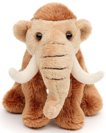 Peluche Mammouth - 13 cm (longueur) - Mots clés : Animal sauvage exotique, animal préhistorique, éléphant, peluche, peluche, peluche, peluche 1