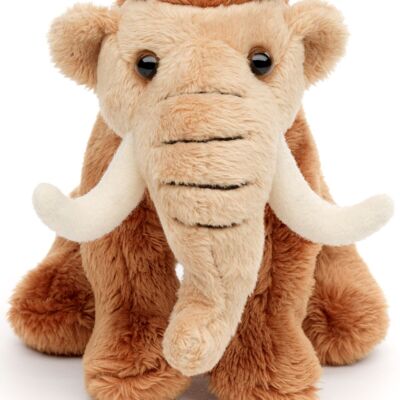 Mammoth Plushie - 13 cm (length) - Keywords: Exotic wild animal, prehistoric animal, elephant, plush, plush toy, stuffed animal, cuddly toy