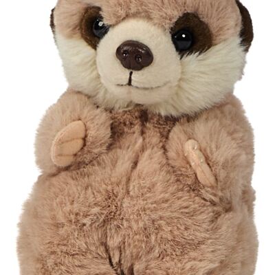 Meerkat, sitting - 15 cm (height) - Keywords: Exotic wild animal, plush, plush toy, stuffed animal, cuddly toy