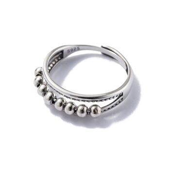 Bague antistress en argent 925 2