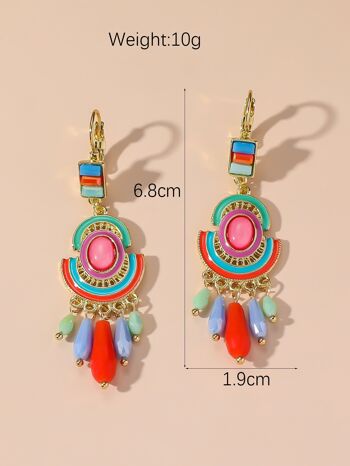 BOUCLES D'OREILLES DORMEUSE 24PEBOL025 4