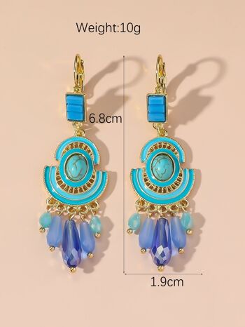 BOUCLES D'OREILLES DORMEUSE 24PEBOL025 5