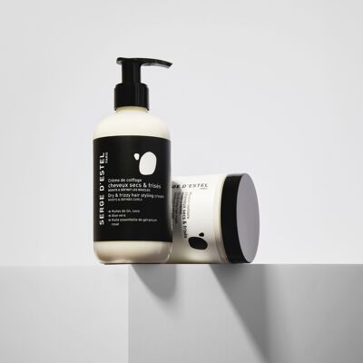 Dry & curly hair mask 250g and styling cream 250ml