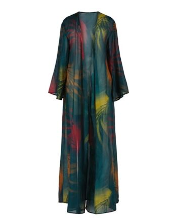 Robe kimono de plage longue pour femme - Dahlia 1