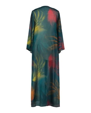 Robe kimono de plage longue pour femme - Dahlia 2