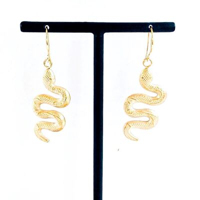 Boucles d'oreilles Snake Amazonia