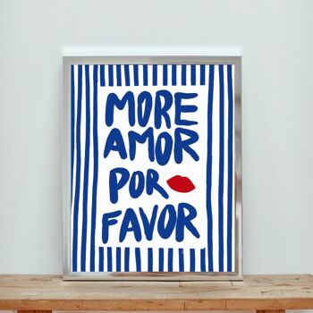 Affiches colorées d'amour 30x40cm - Poster pour décoration d'intérieur 2