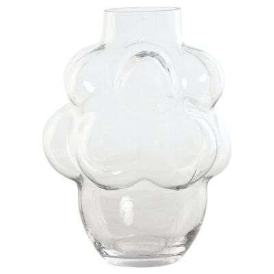 VASO IN VETRO 19X17X24 BUBBLE TRASPARENTE JR213164