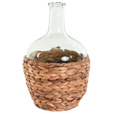 VASE FIBRE DE VERRE 16X16X25,5 2000ML FIBRE JR210364