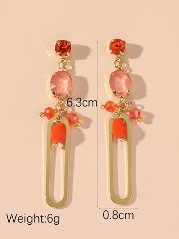 BOUCLES D'OREILLES CLOU 24PEBOL018 2