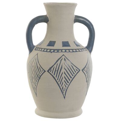 Vaso in Ceramica 15X15X25 Manico Grezzo Grezzo JR213259