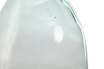 Vase en verre recyclé 13X13X35 Organique JR211527 4