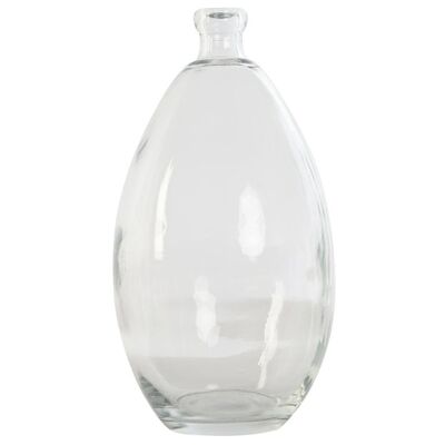 RECYCLED GLASS VASE 15X15X31 ORGANIC JR210605