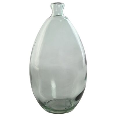 Vaso in vetro riciclato 15X15X31 organico JR211528