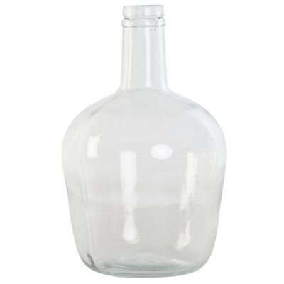 Vase aus recyceltem Glas 19X19X31 4 L, Damajuana JR210601