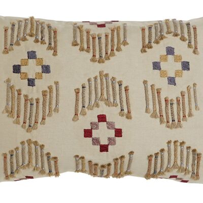 FODERA CUSCINO COTONE 60X1X40 BEIGE TX201774