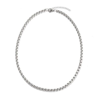 Collier pois en acier inoxydable