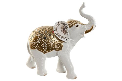 FIGURA RESINA 31X12X31 ELEFANTE BLANCO FD212955