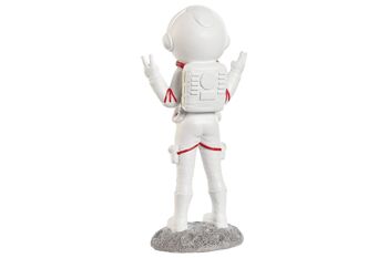 FIGURINE RÉSINE 9X7X20 ASTRONAUTE 2 SURT. FD214242 2