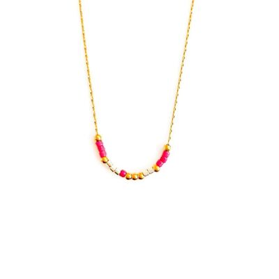 Simple Miyuki Rose necklace
