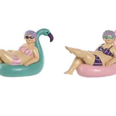 RESIN FIGURE 22X9.5X13 FLOAT BATHER 2 SURT. FD210940