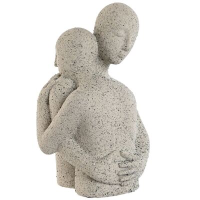 Figura Resina 25,8X22,5X38,5 Pareja Blanco FD209283