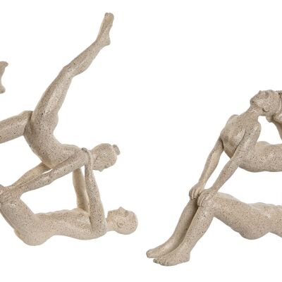 Figurine en résine 29X8X30 Assortiment Yoga 2. FD210680