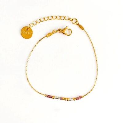Bracelet simple Miyuki Parme