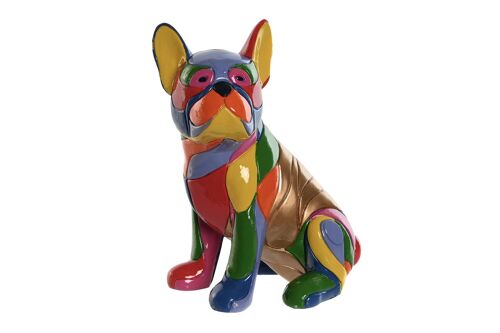 Figura Resina 16X11,5X20,5 Perro Multicolor FD208552