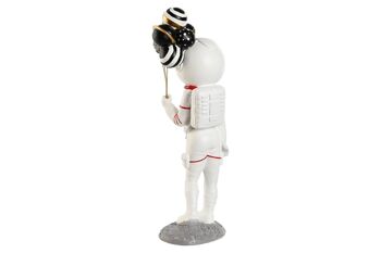 FIGURINE RÉSINE 16X12X41 ASTRONAUTE 2 SURT. FD214240 4