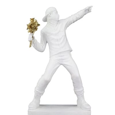 RESIN FIGURE 20X10X36 URBAN WHITE FD212859