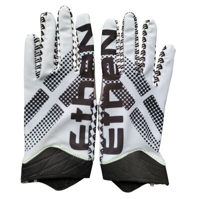 ETHEN WHITE MOTOCROSS BIKE ENDURO RUNNING GLOVES - SIZES S-M-L-XL