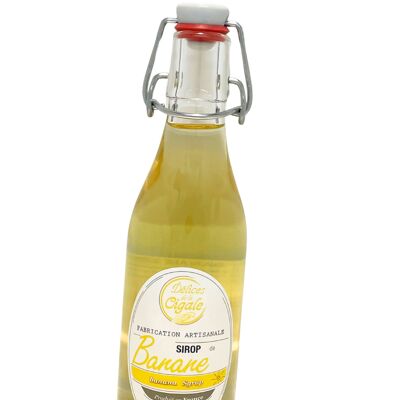 Sirope de Plátano Artesanal 25 cl